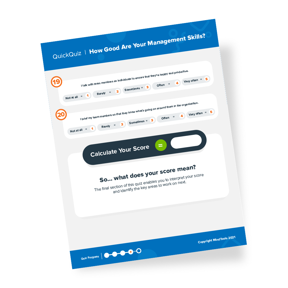 Management Skills Quick Quiz