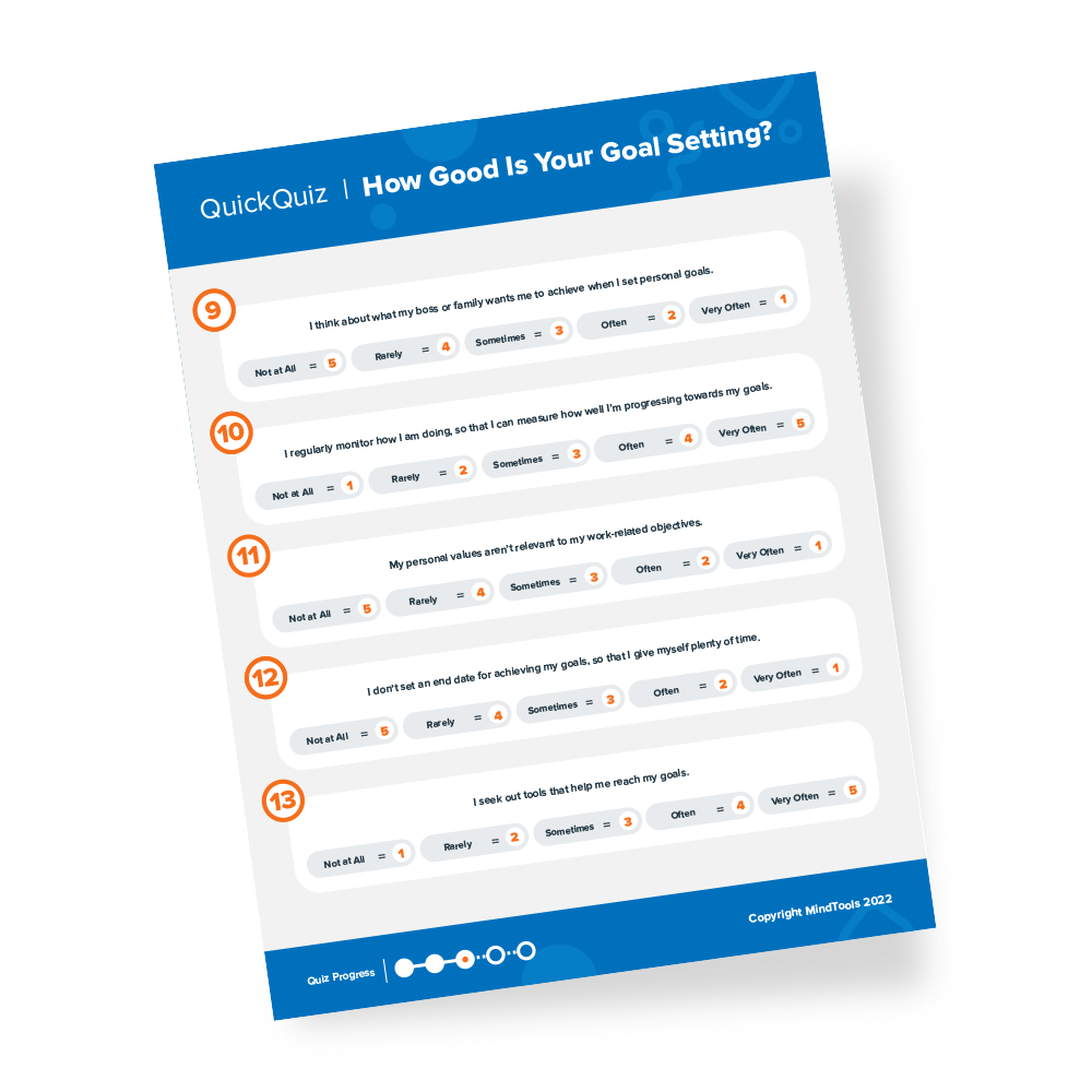 Goal Setting Quick Quiz