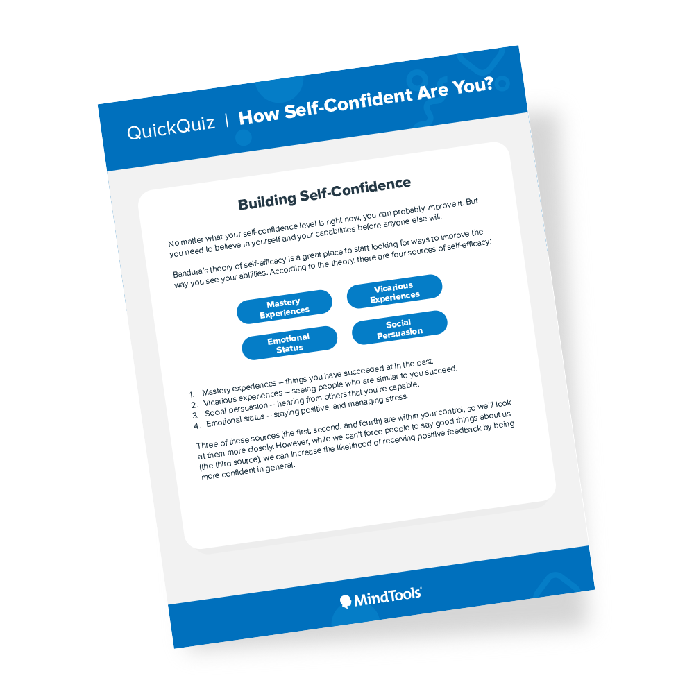 How Self-Confidence Are You Quick Quiz
