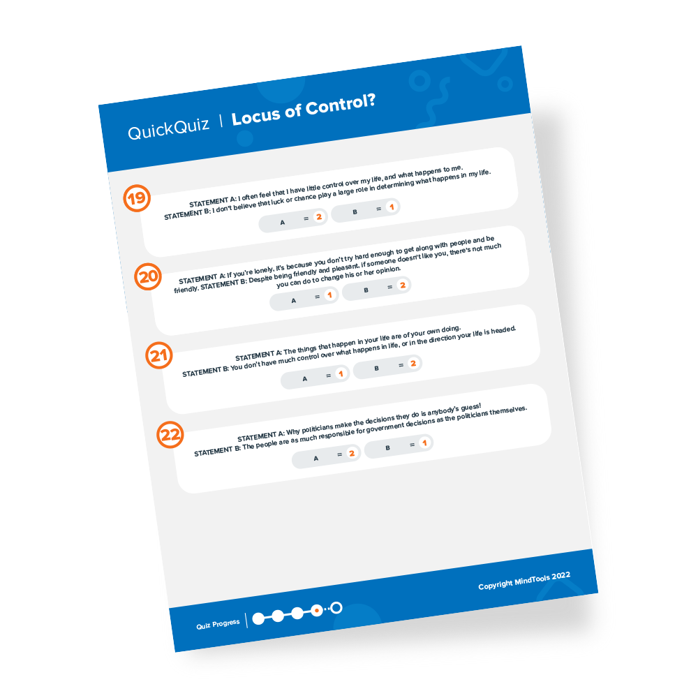 Locus of Control Quick Quiz