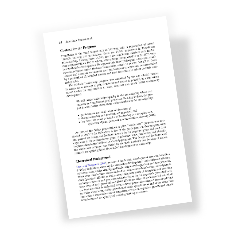 Maturing Leadership Ebook Internal Page