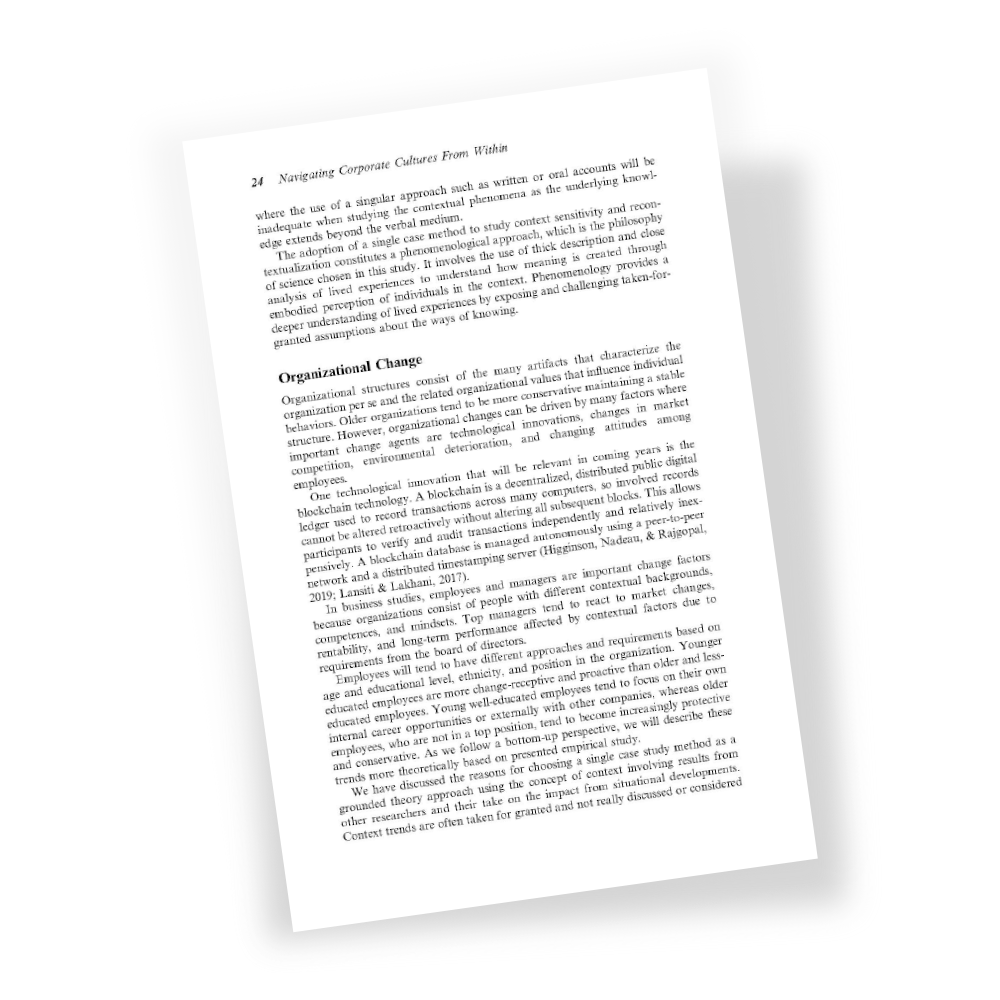 Navigating Corporate Cultures From Within Ebook Internal Page