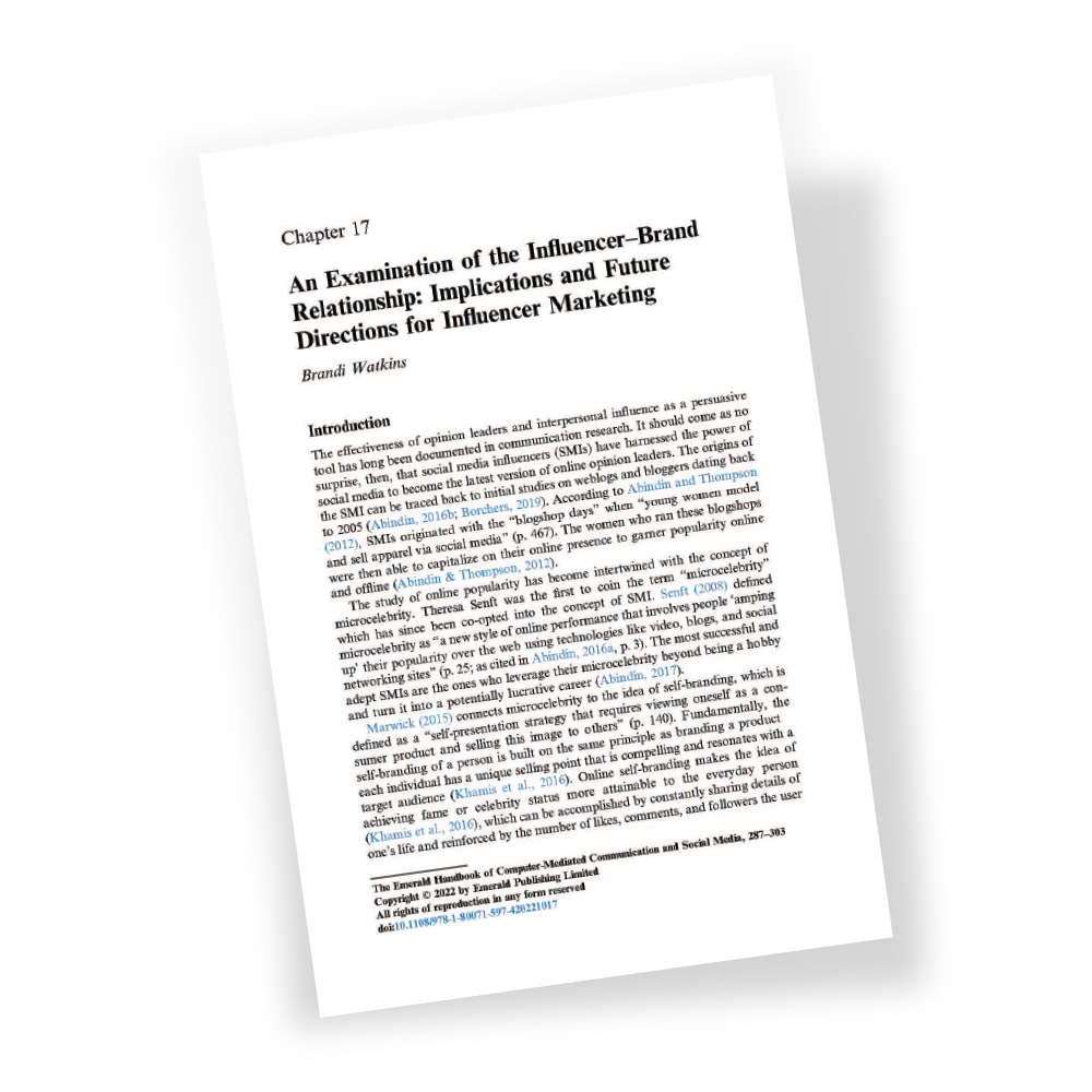 The Emerald Handbook of Computer-Mediated Communication and Social Media Internal Page