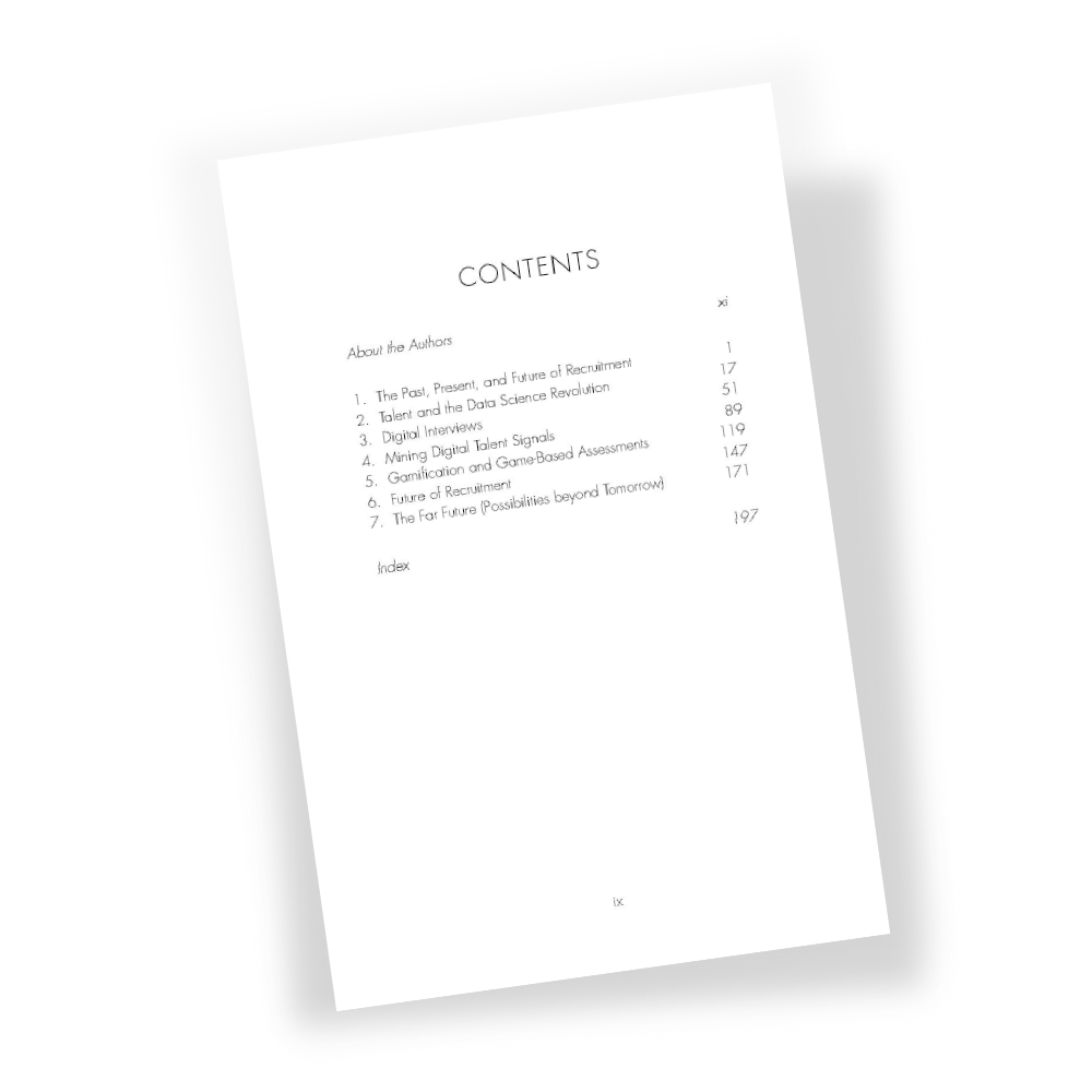 The Future of Recruitment Contents