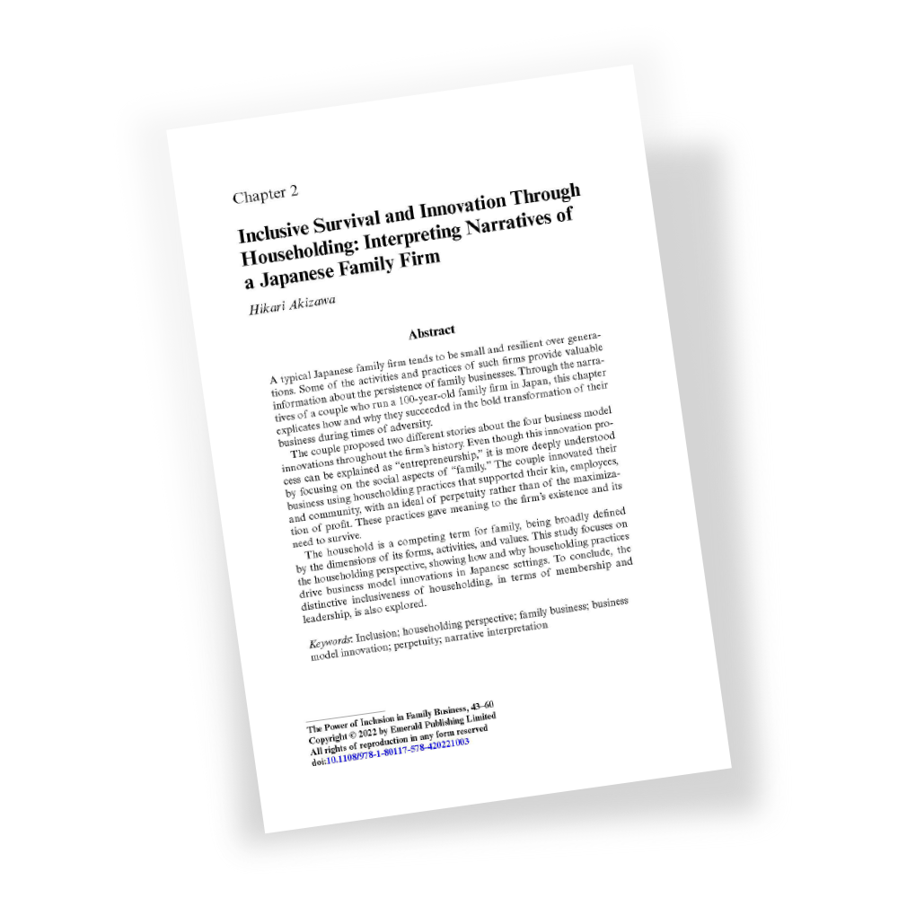 The Power of Inclusion in Family Business Chapter 2