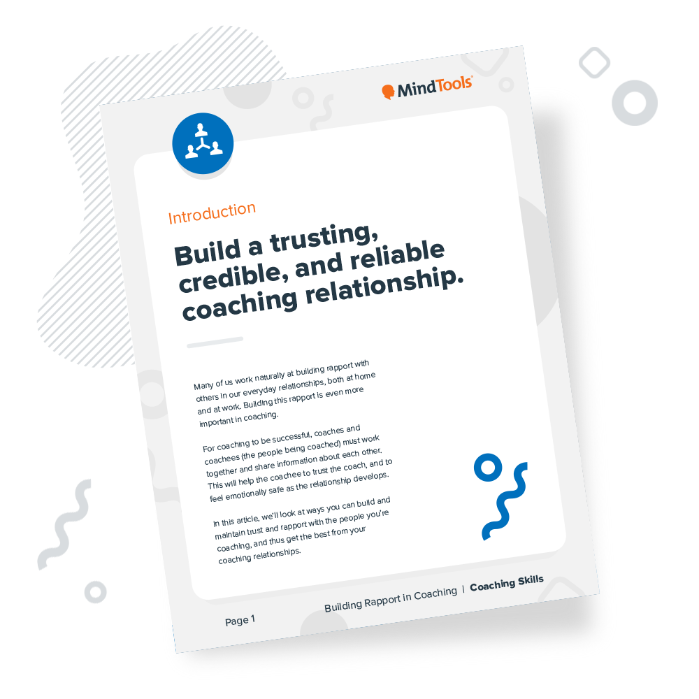 Building Rapport in Coaching