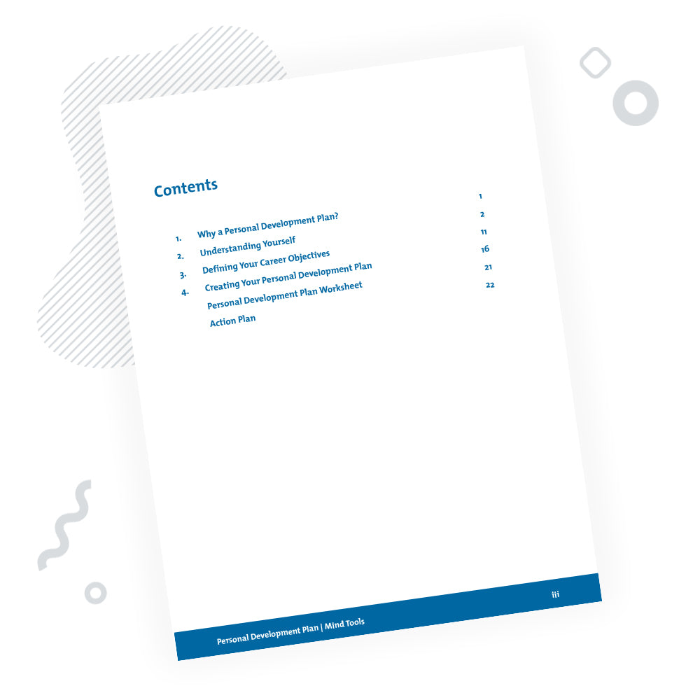 Personal Development Plan