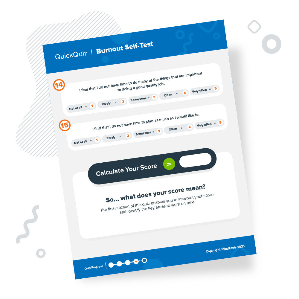 Burnout Quick Quiz