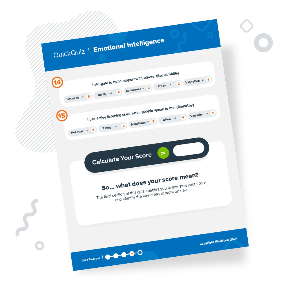 Emotional Intelligence Quick Quiz
