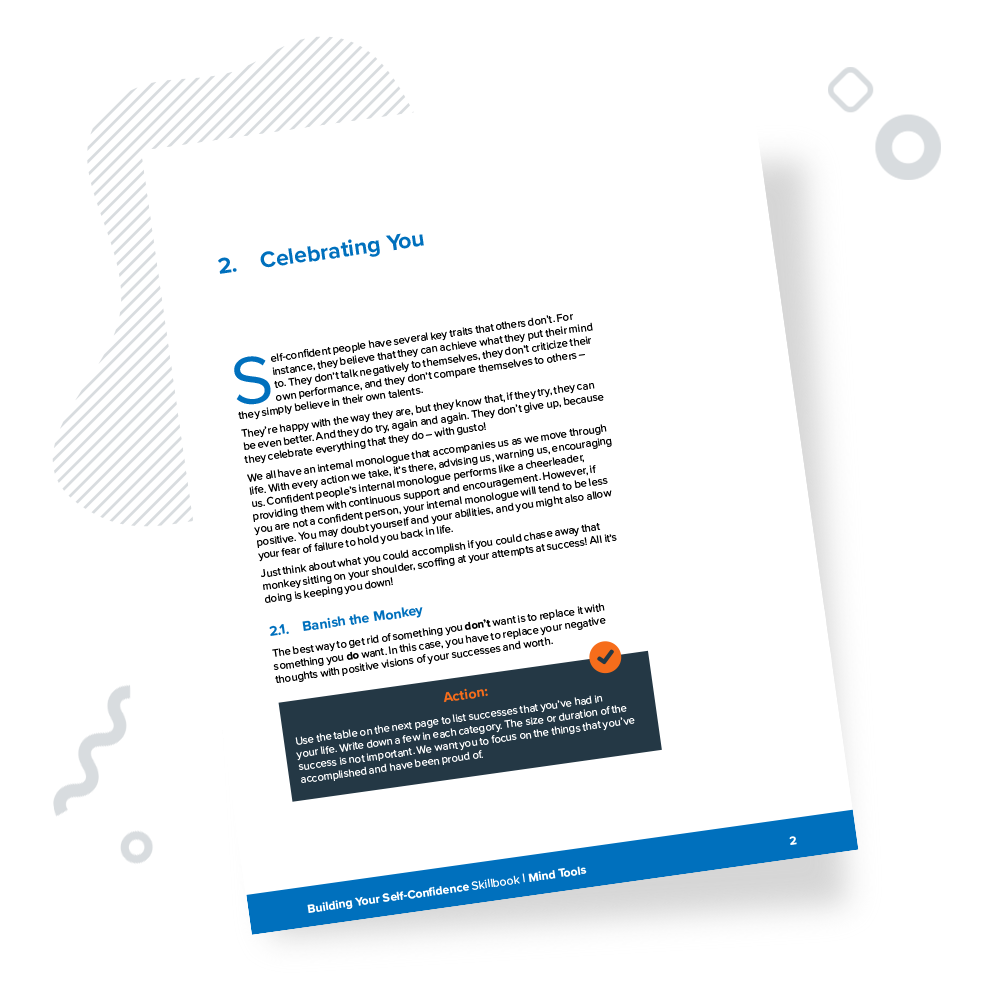 Building Your Self-Confidence Skillbook Chapter 2