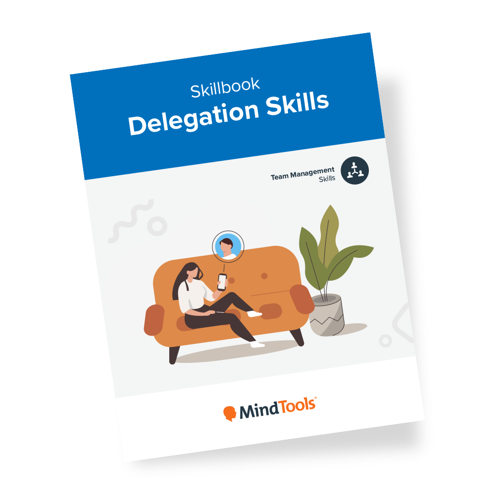 Delegation Skills Skillbook Front Cover