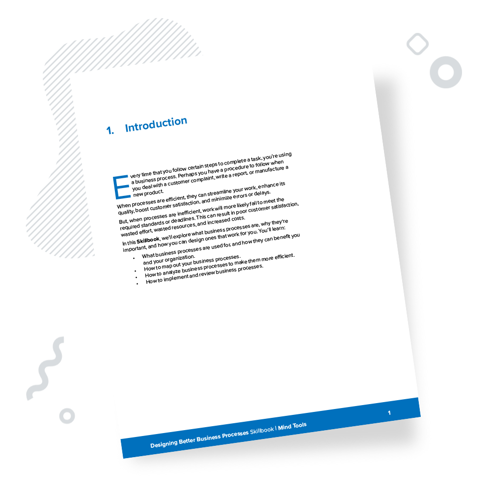 Designing Better Business Processes Introduction