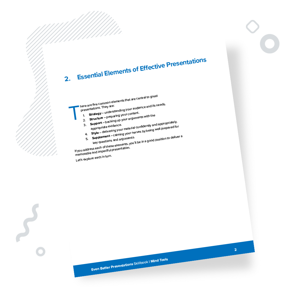 Even Better Presentations Skillbook Chapter 2
