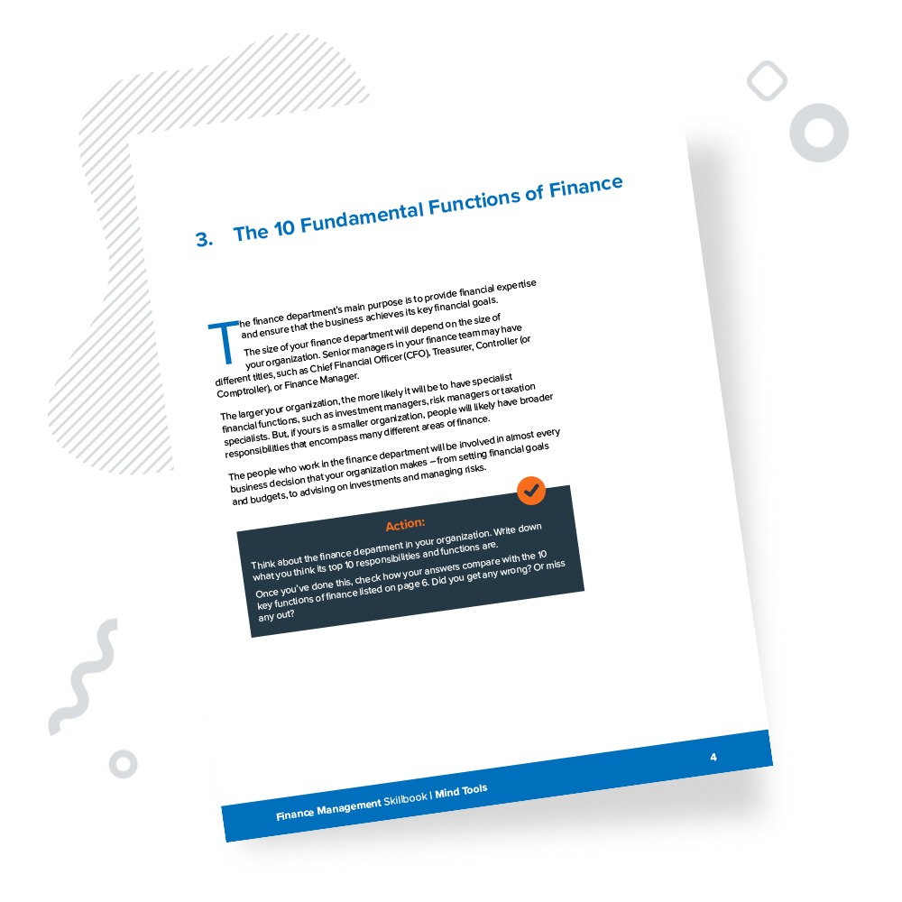 Finance Management Skillbook Chapter 3