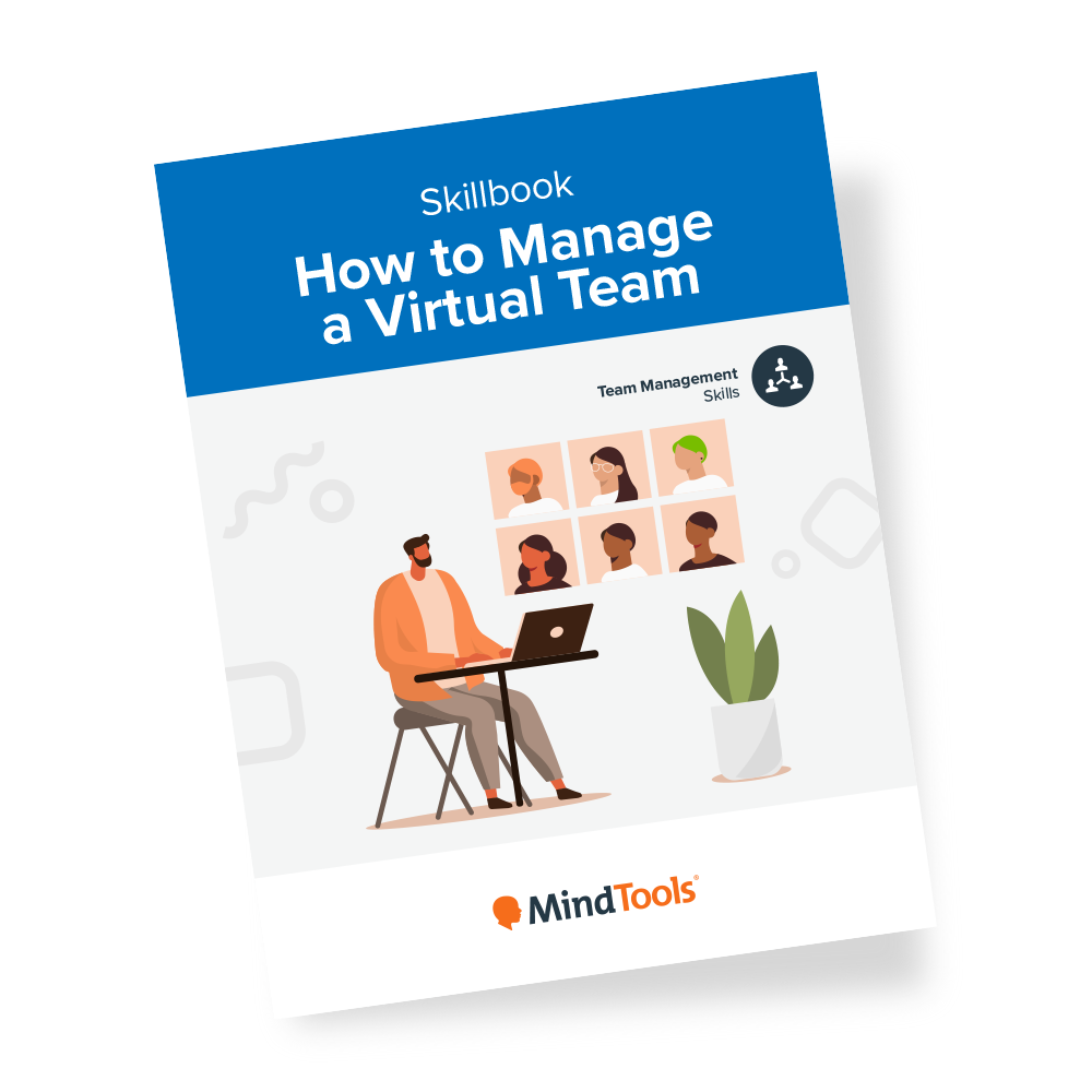 How to Manage a Virtual Team Skillbook Front Cover