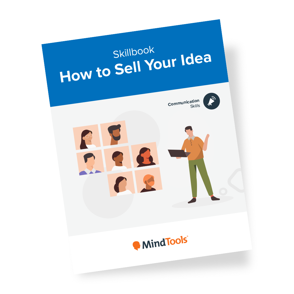 How to Sell Your Idea Skillbook Front Cover