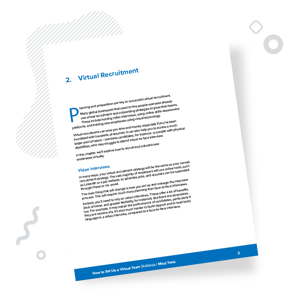 How to Set Up a Virtual Team Skillbook Chapter 2