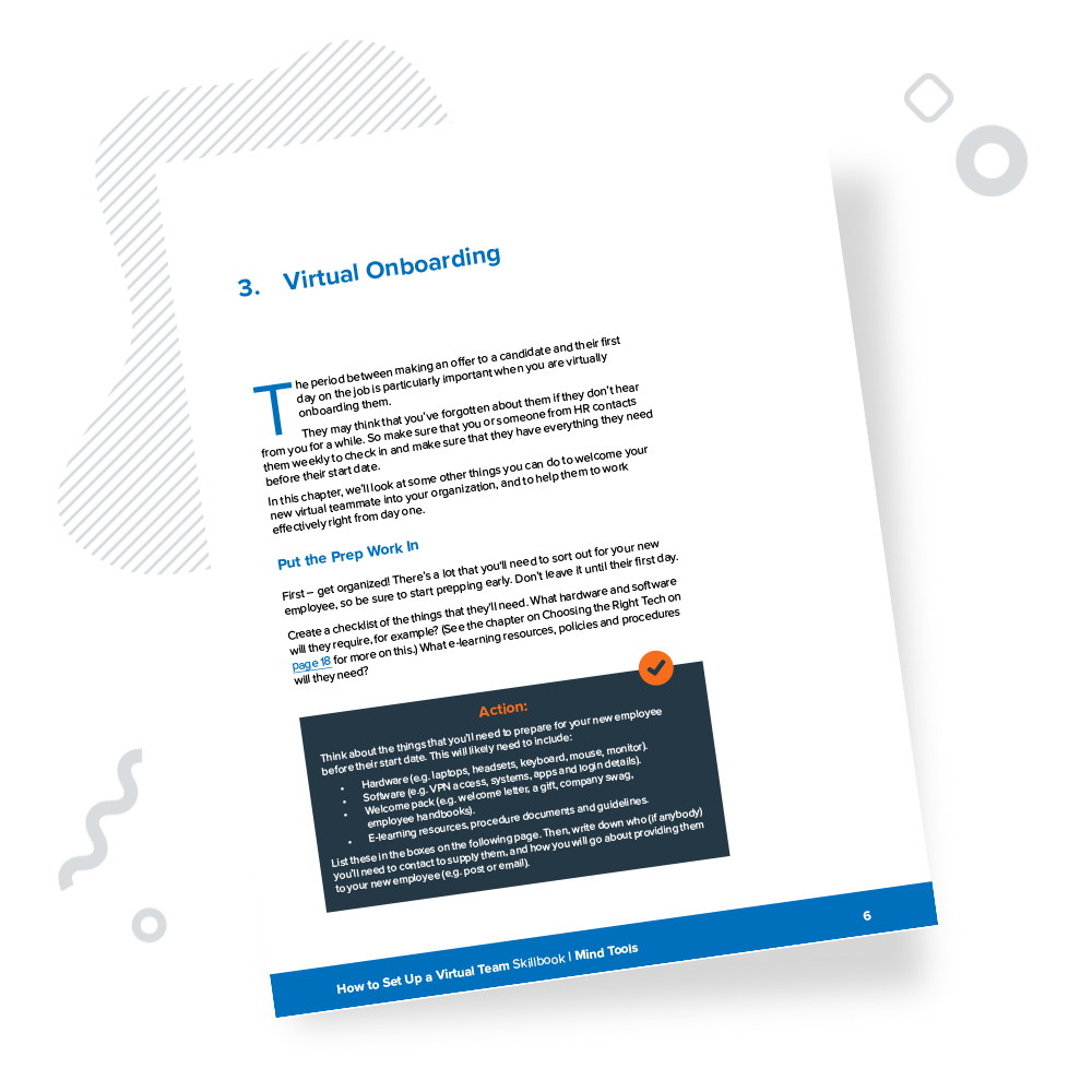 How to Set Up a Virtual Team Skillbook Chapter 3