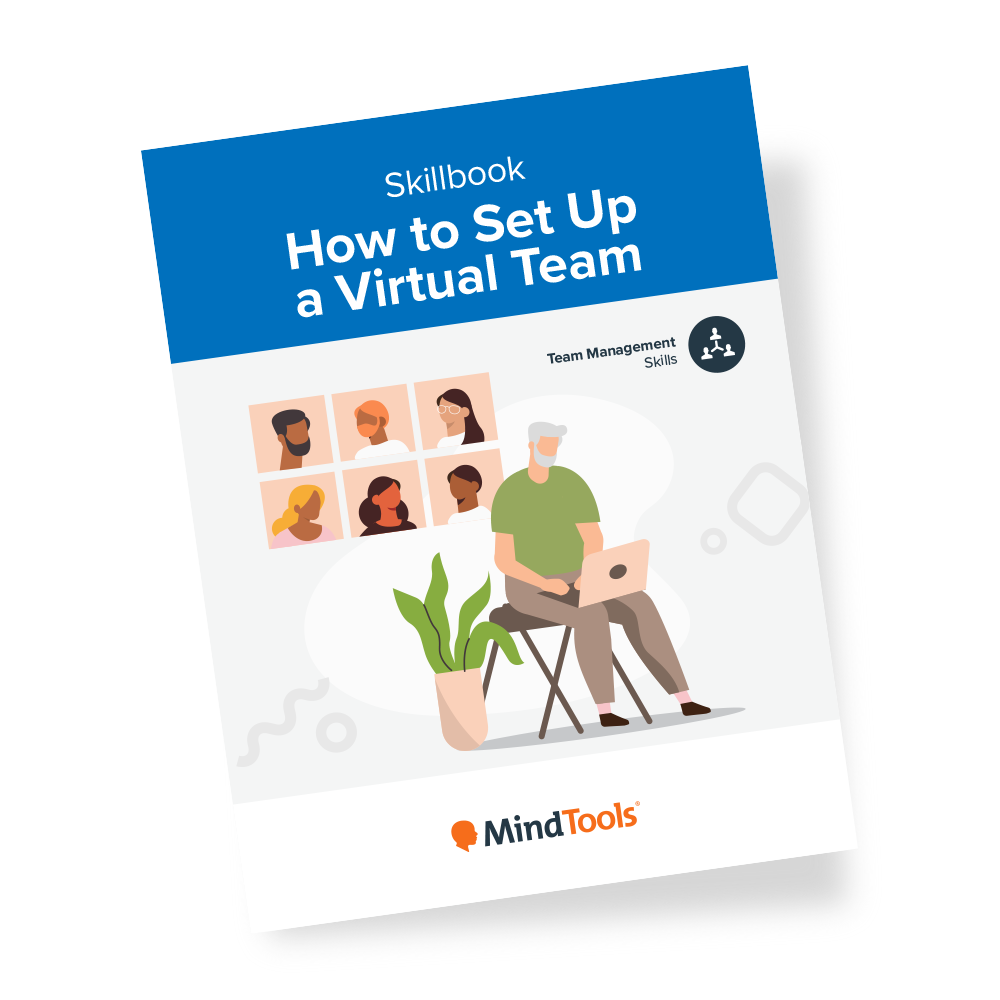 How to Set Up a Virtual Team Skillbook Front Cover