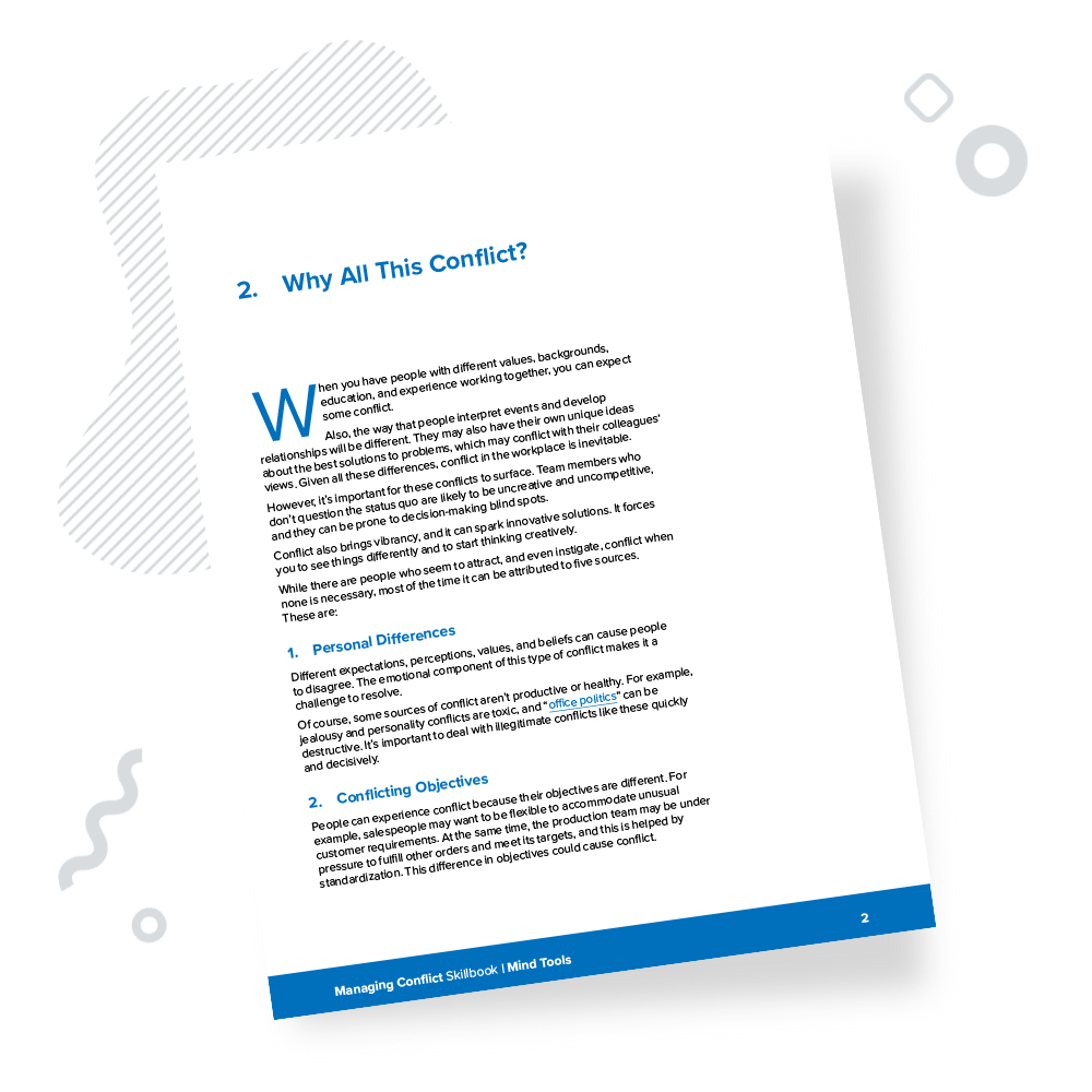 Managing Conflict Skillbook Chapter 2