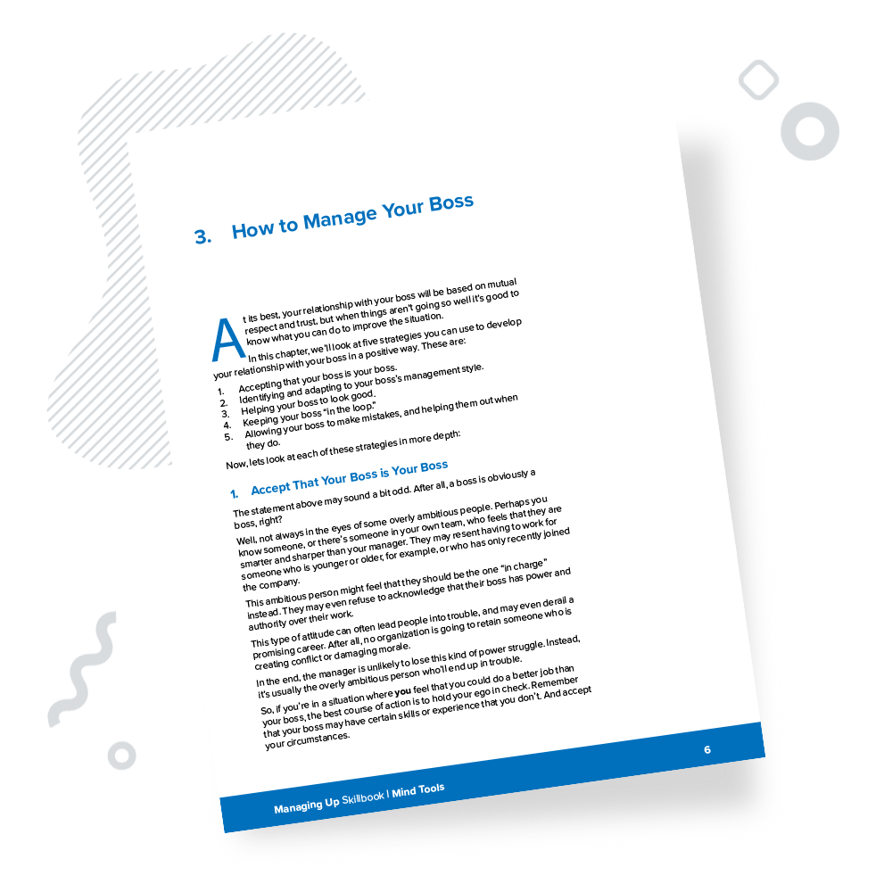 Managing Up Skillbook Chapter 3
