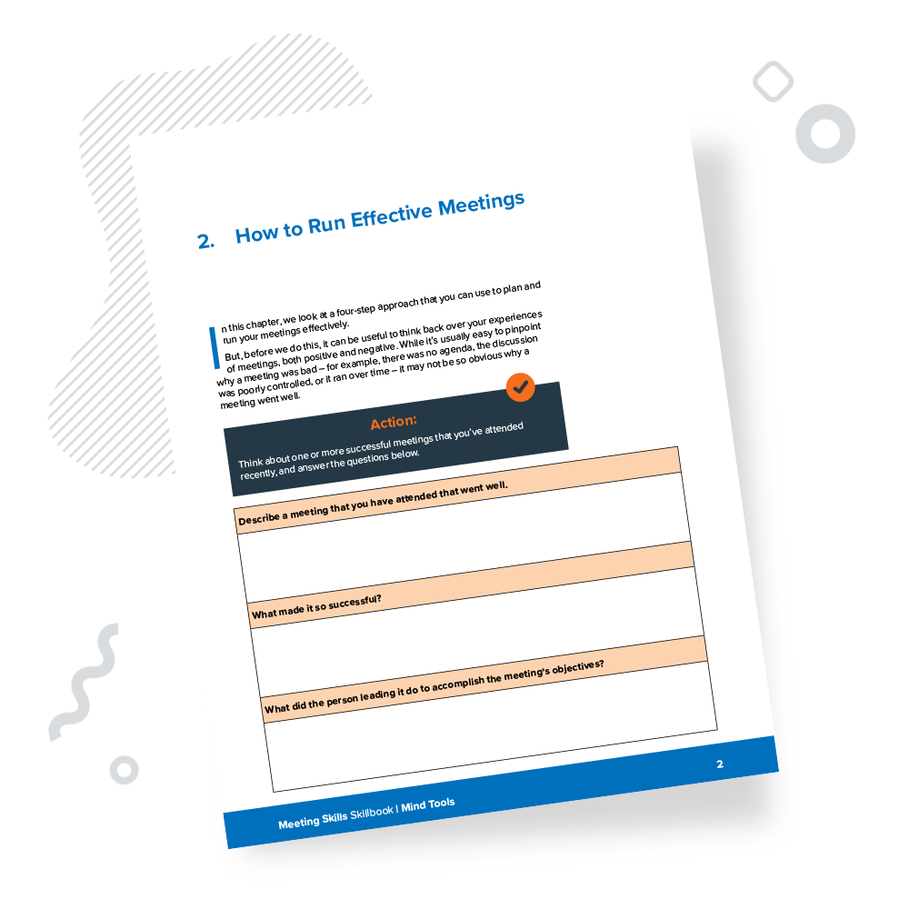 Meeting Skills Skillbook Chapter 2