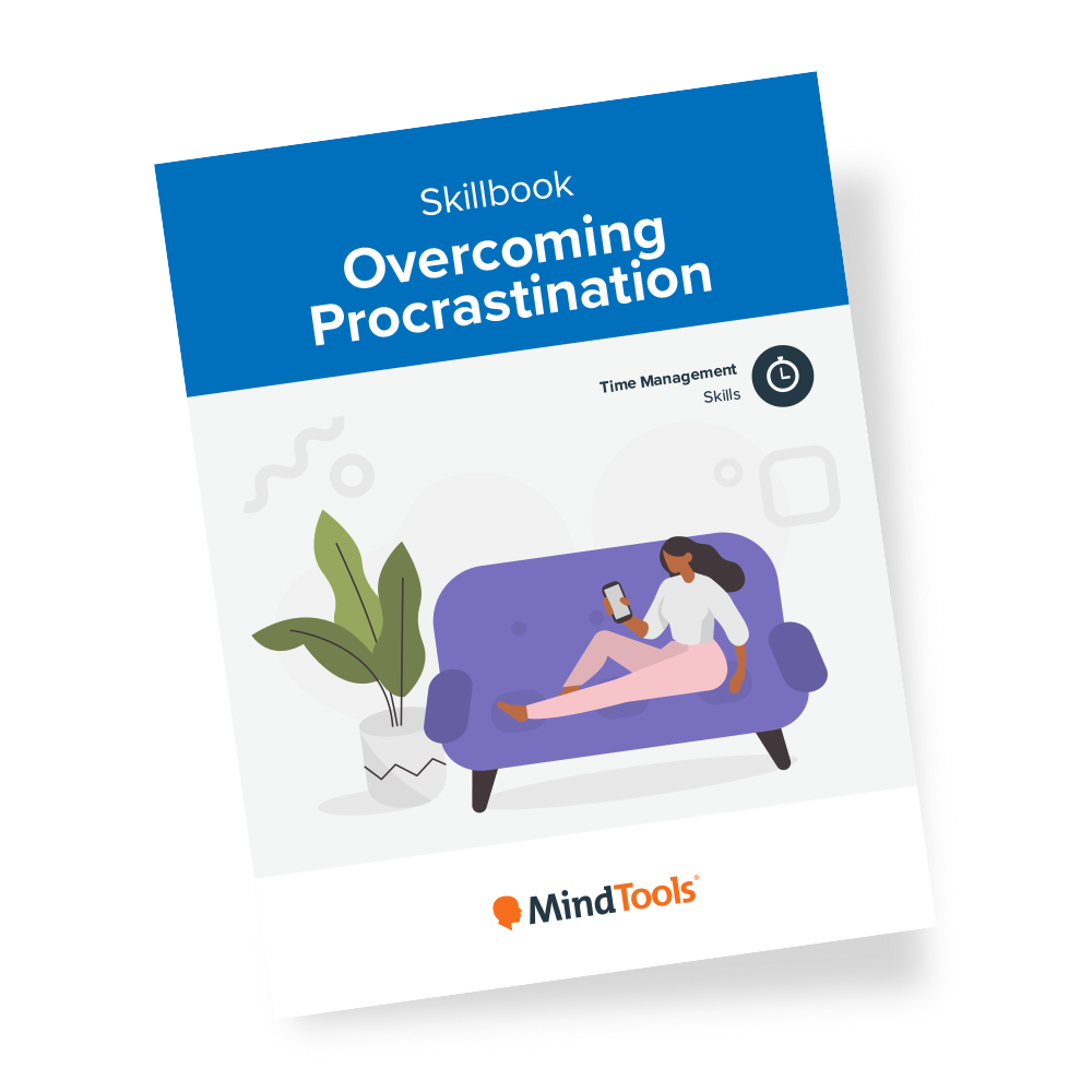 Overcoming Procrastination Skillbook Front Cover