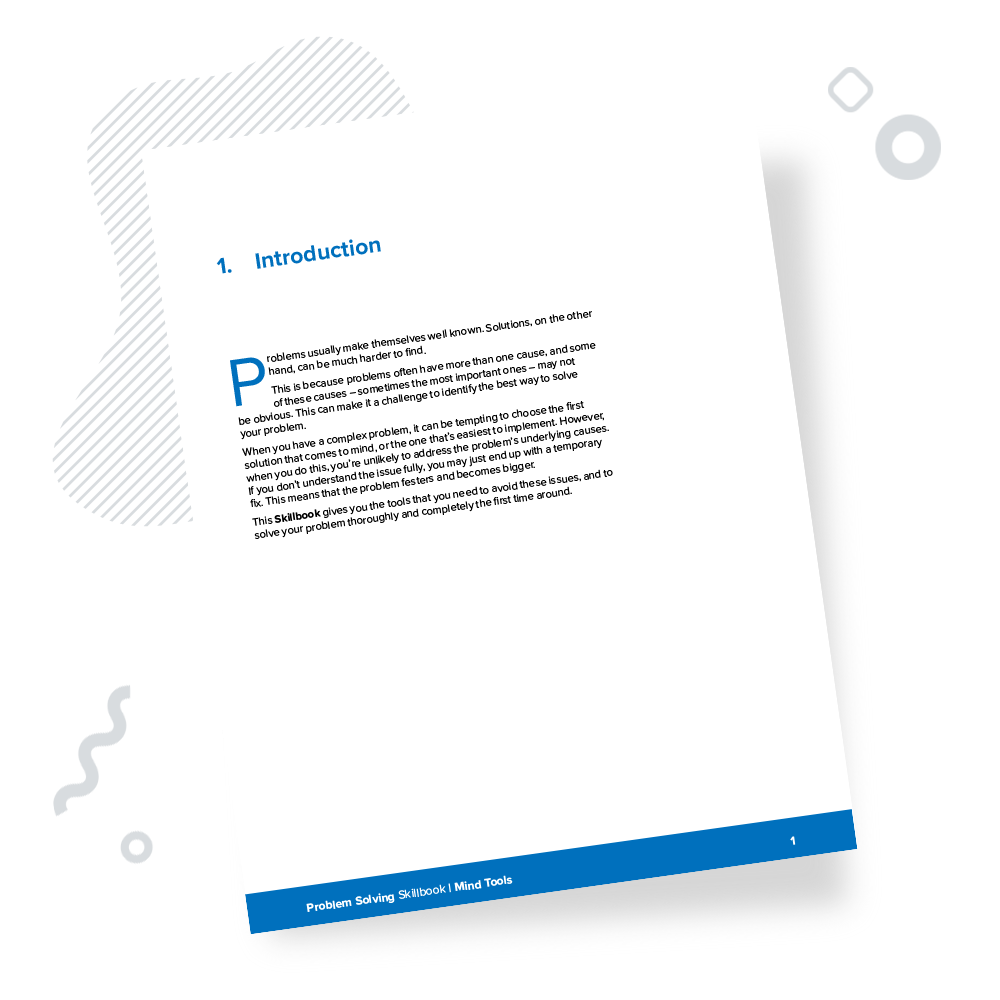 Problem Solving Skillbook Introduction