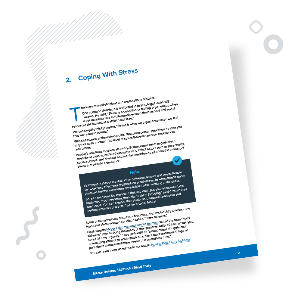 Stress Busters Skillbook Chapter 2