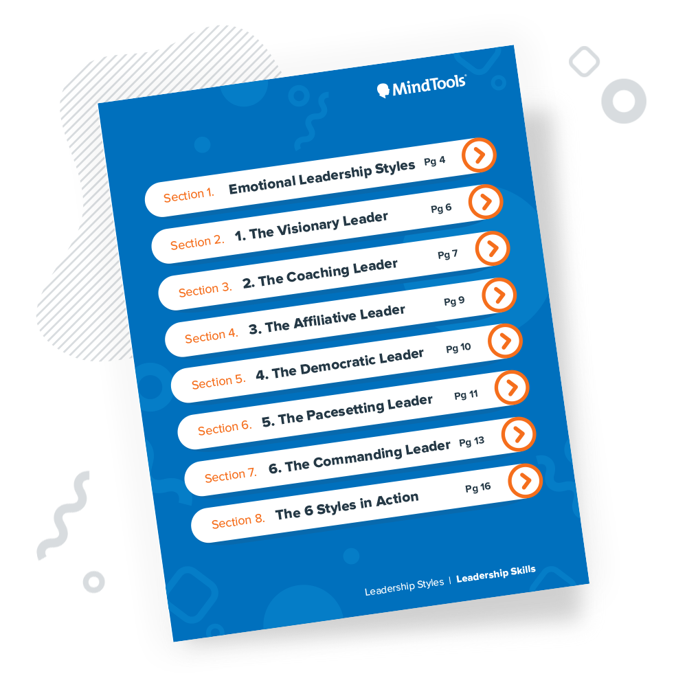 Six Emotional Leadership Styles | Mind Tools Store