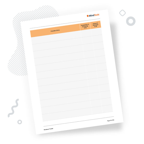 Resilience Toolkit - Mindtools