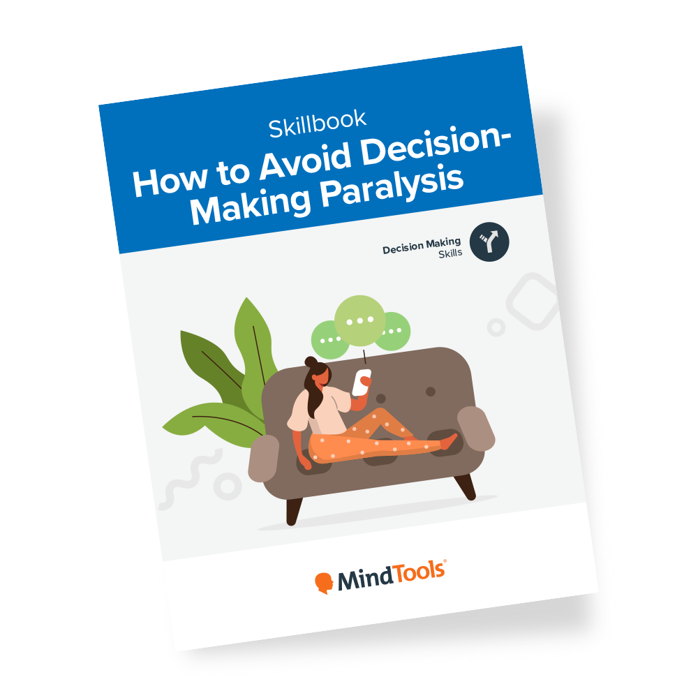 How to Avoid Decision-Making Paralysis Skillbook Front Cover