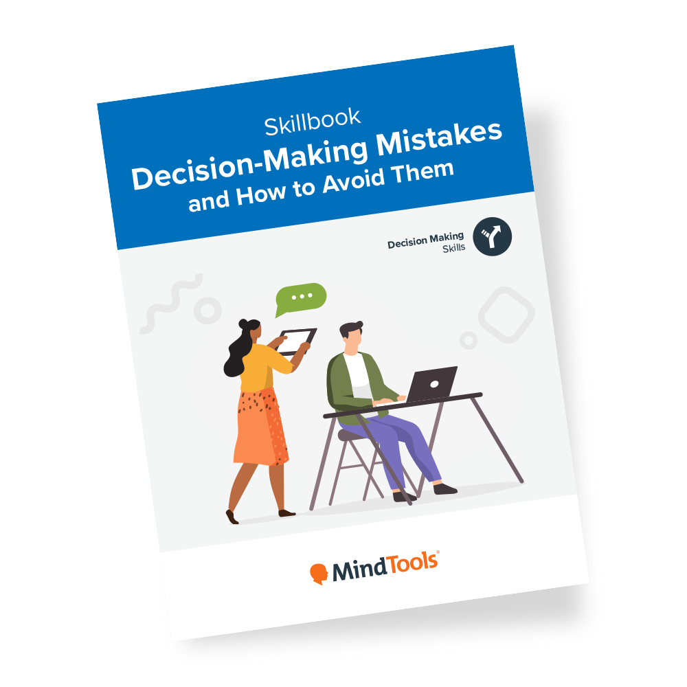 Decision-Making Mistakes and How to Avoid Them Skillbook Front Cover