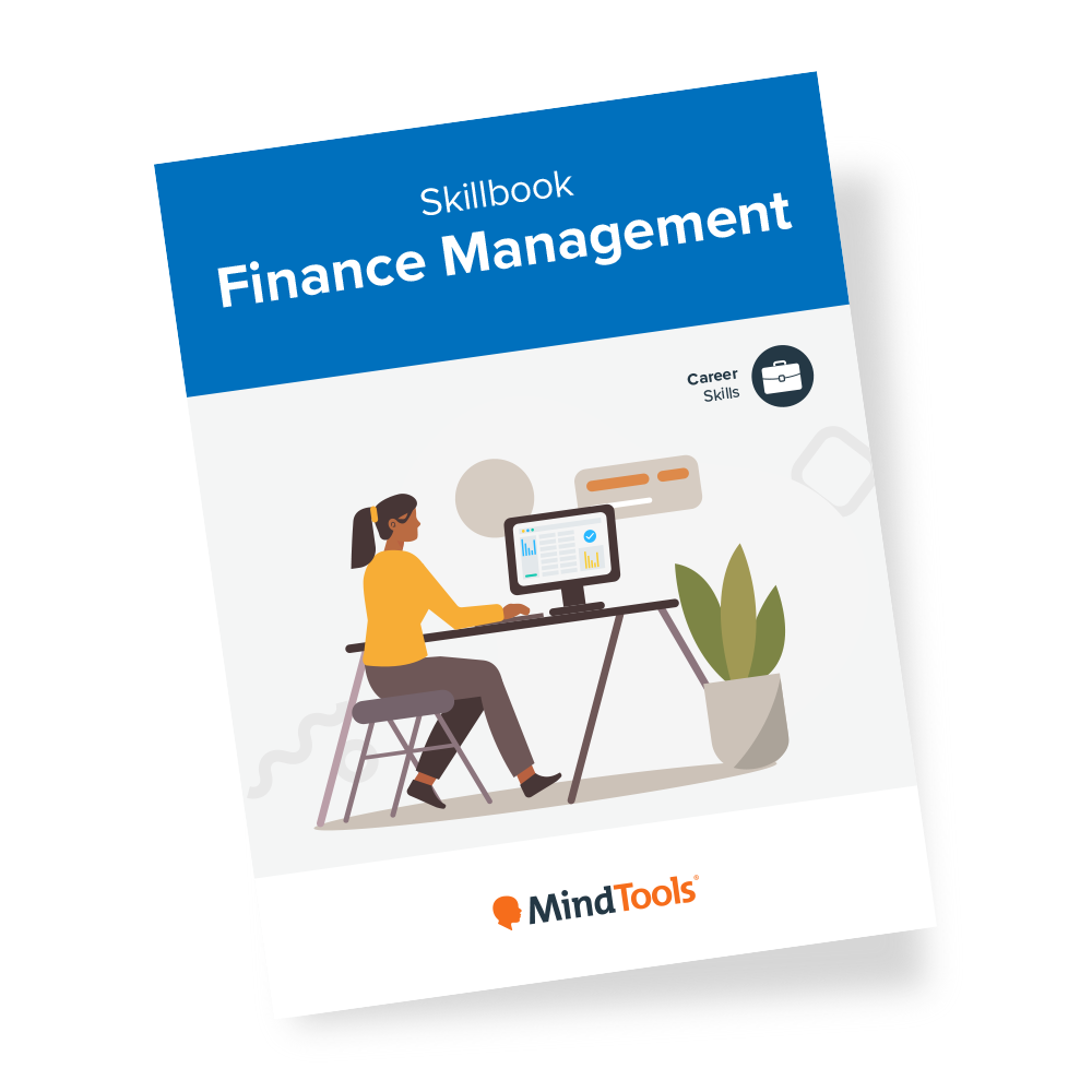 Finance Management Skillbook Front Cover