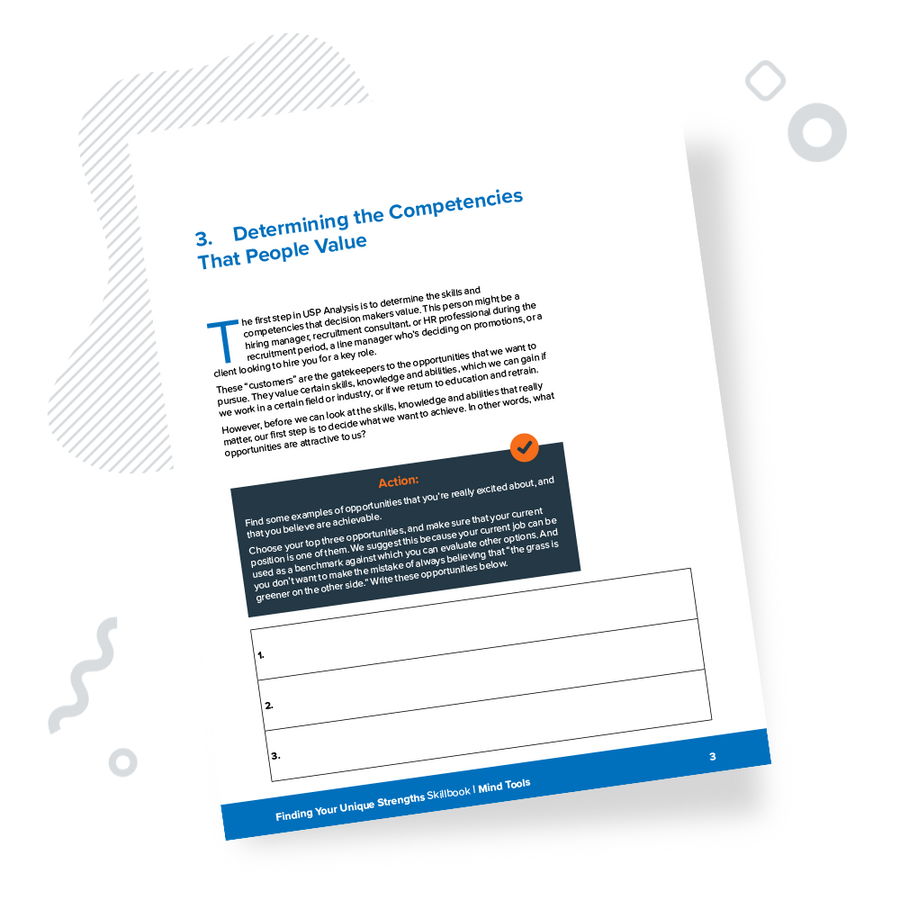 Finding Your Unique Strengths Skillbook | Mind Tools Store - Mindtools