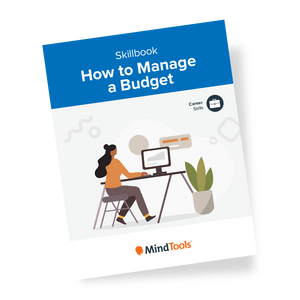 How to Manage a Budget Skillbook Front Cover