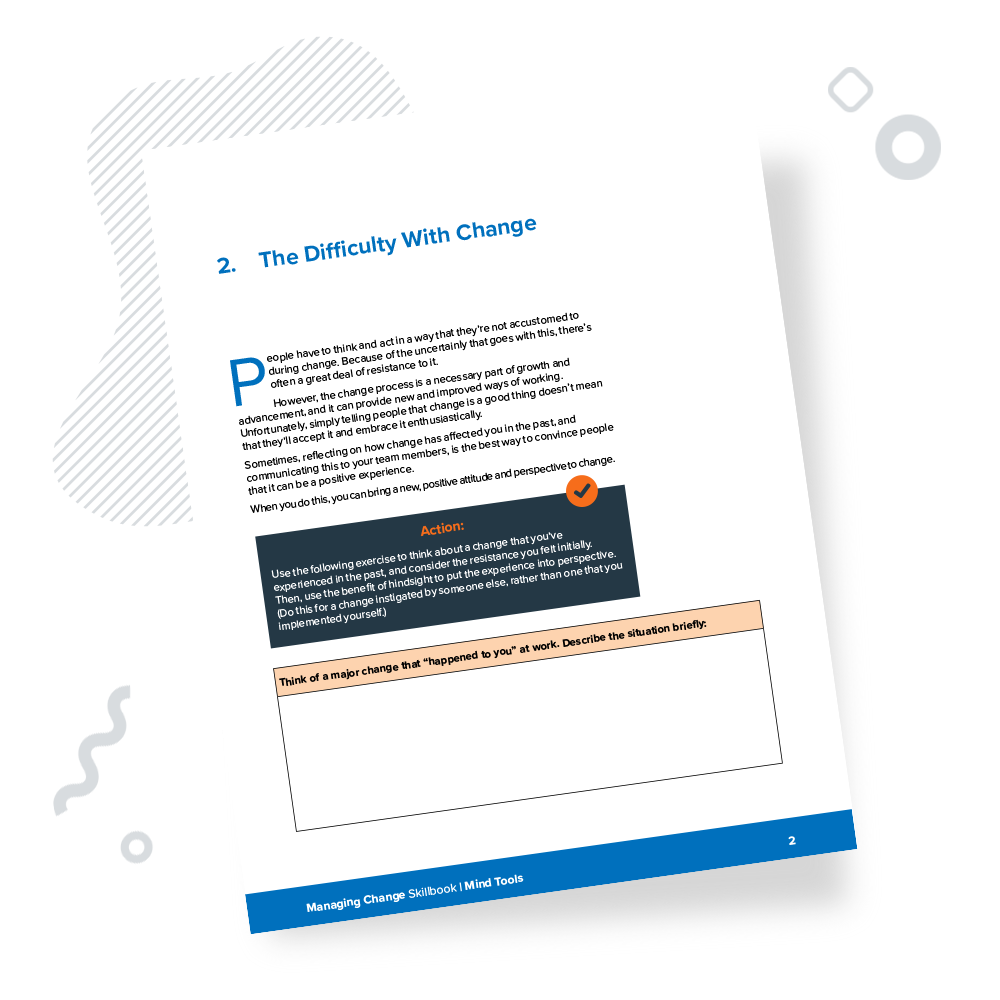 Managing Change Skillbook Chapter 2