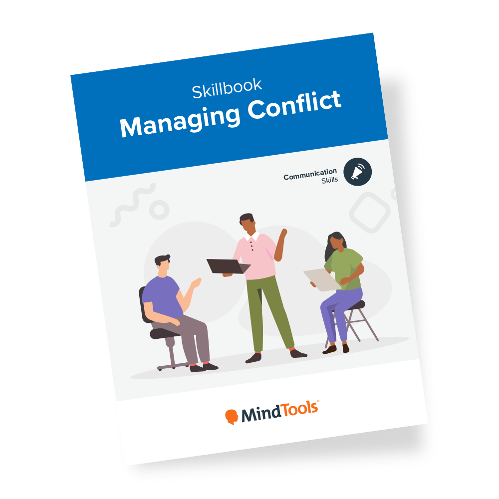 Managing Conflict Skillbook Front Cover