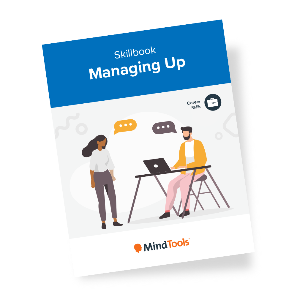 Managing Up Skillbook Front Cover