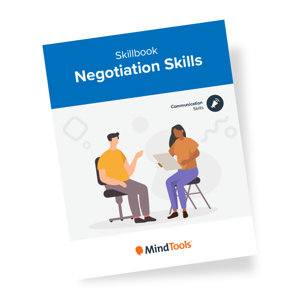 Negotiation Skills Skillbook Front Cover