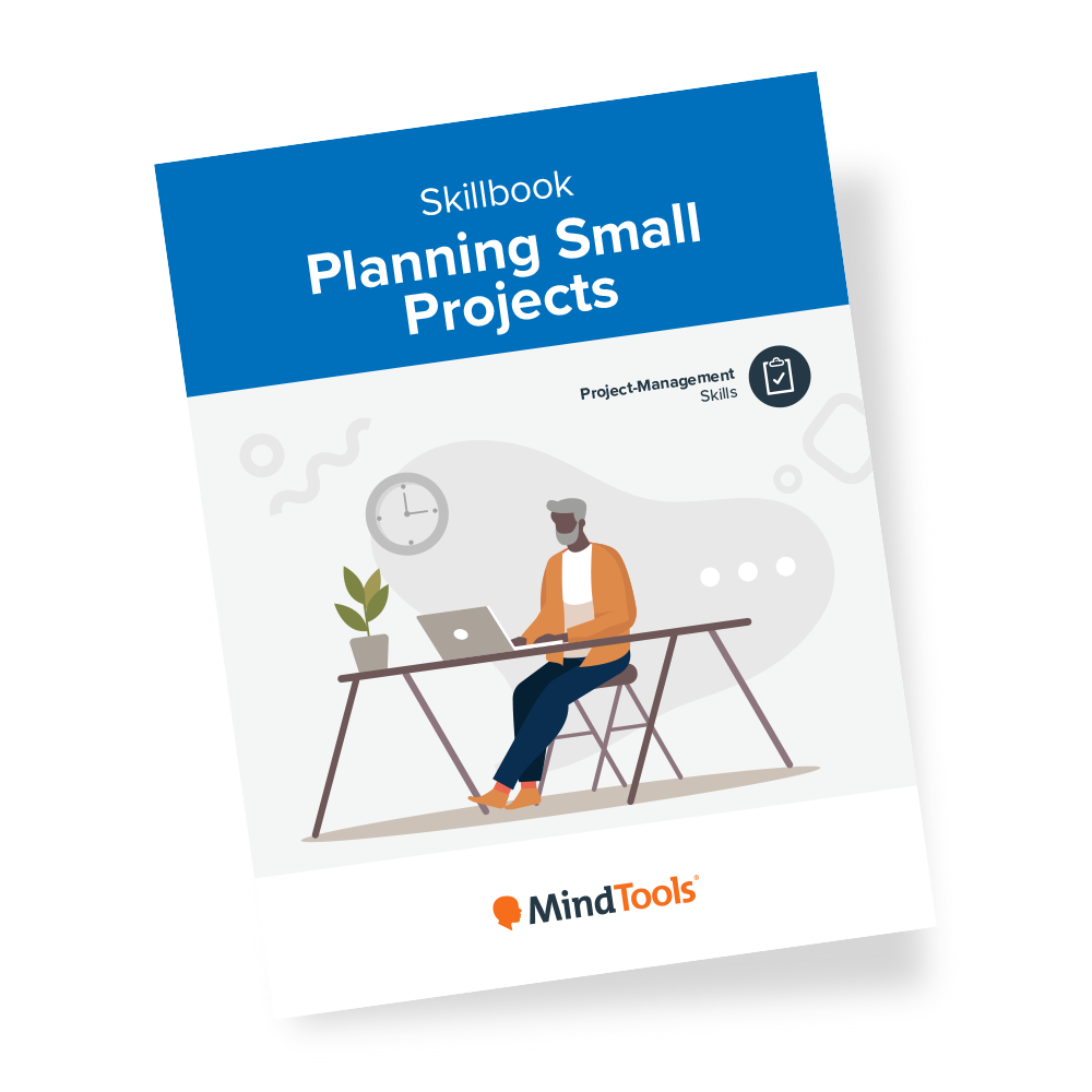 Planning Small Projects Skillbook Front Cover