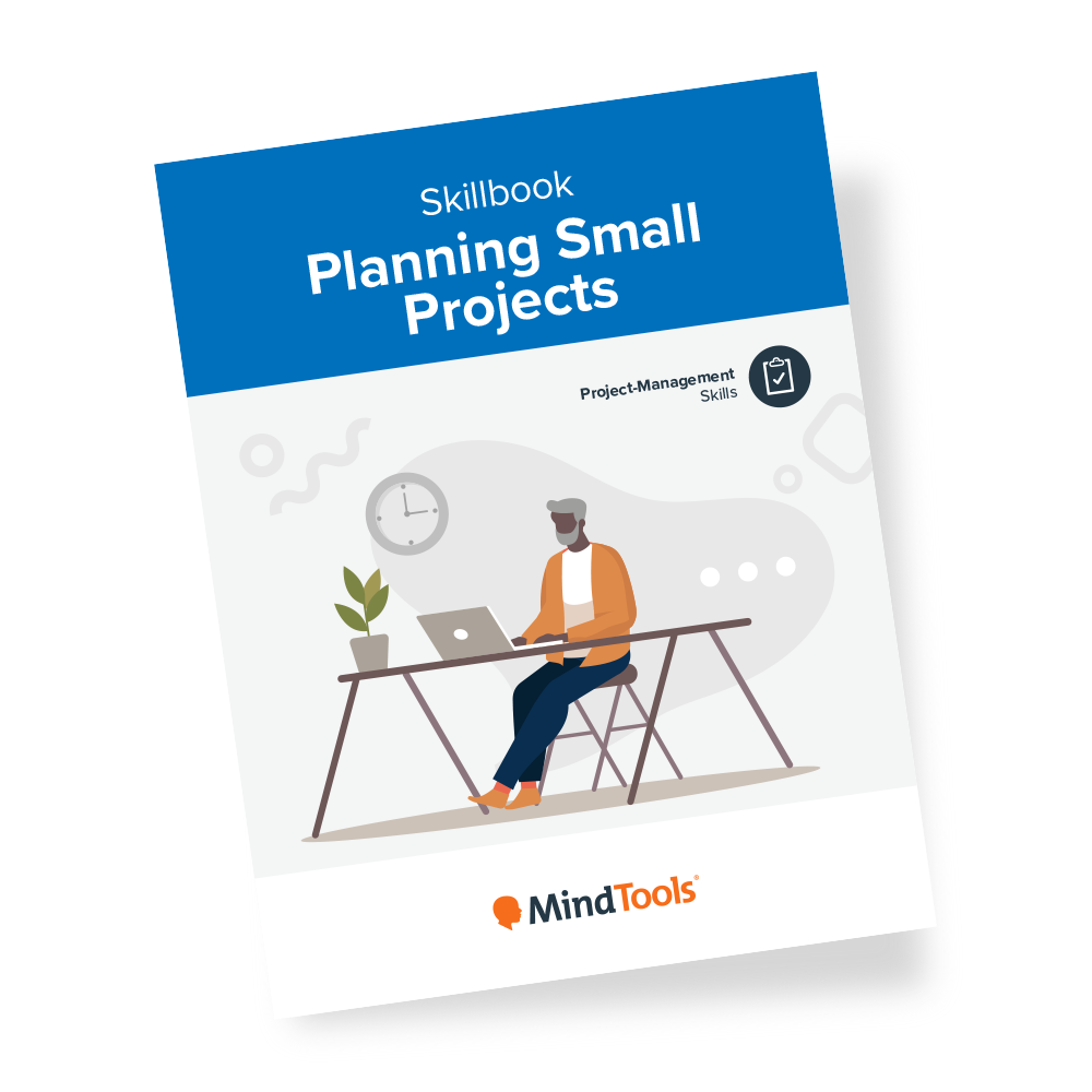 Skill Based Mini Project Planning Small Projects Skillbook | Mind Tools Store - Mindtools