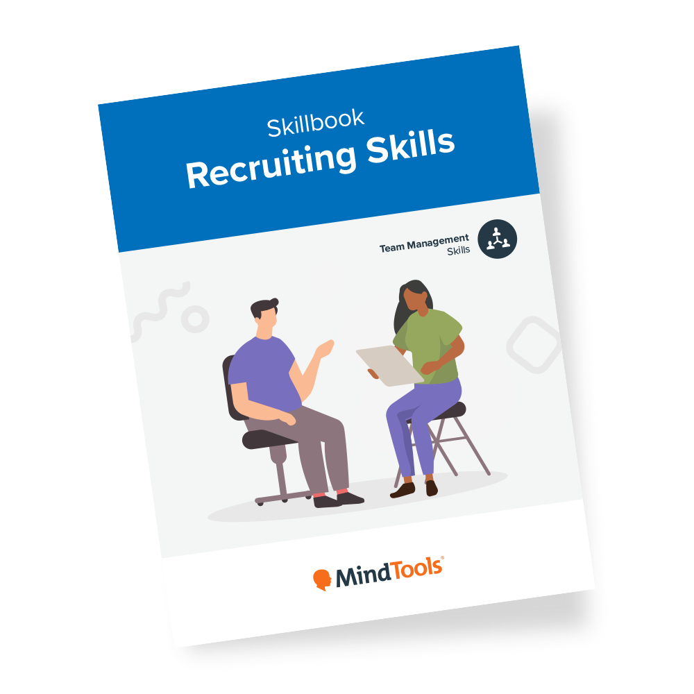 Recruiting Skills Skillbook | Mind Tools Store - Mindtools