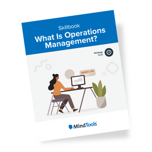 What Is Operations Management Skillbook Front Cover